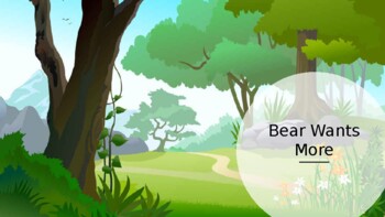 Preview of Bear Wants More Story Companion: Interactive Powerpoint (CORE VOCAB!)