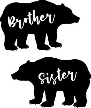 Free Free 89 Svg Bear Family Silhouette SVG PNG EPS DXF File