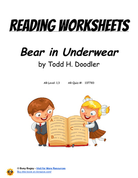 Bear in Underwear By Todd H. Doodler, Read Aloud