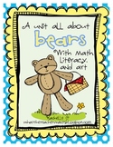Bear unit with math, literacy, and art