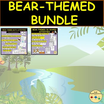 Preview of Bears Bundle Worksheets Activities Presentations