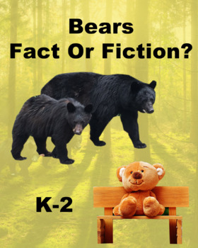 Preview of BEARS - FACT OR FICTION? - Media Bundle