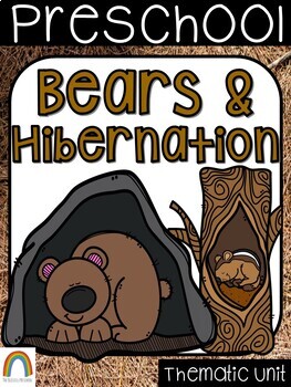 Preview of Bears & Hibernation Thematic Unit