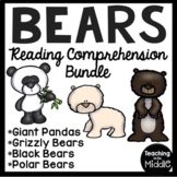 Bears Informational Text Reading Comprehension Bundle Anim
