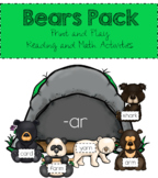 Bears Math & Reading Play Pack 