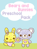 Bears and Bunnies Preschool Pack