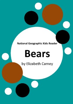 Preview of Bears by Elizabeth Carney - National Geographic Kids Reader