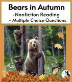 Bears in Autumn Nonfiction Article and Comprehension Questions