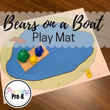 Preview of Bears on a Boat Play Mats