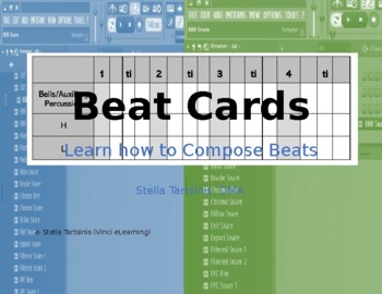 Preview of Beat Cards: Learn how to Compose Beats