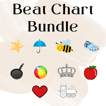 Preview of Beat Chart Bundle