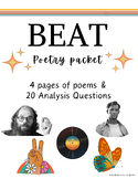 Beat Poetry Packet and questions