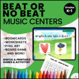 Steady Beat vs No Beat / Lesson, Games and Activities - Di