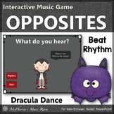 Fall Music Game ~ Beat or Rhythm Interactive Music Game {Dracula}