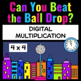 Beat the Ball Drop New Year's Digital Multiplication Virtual Game