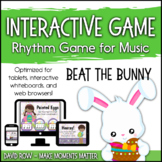 Interactive Rhythm Game - Beat the Bunny Easter Bunny Rhythm Game