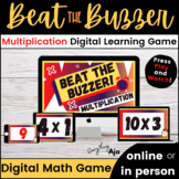 Beat the Buzzer: Multiplication Fact Fluency Digital On-Sc