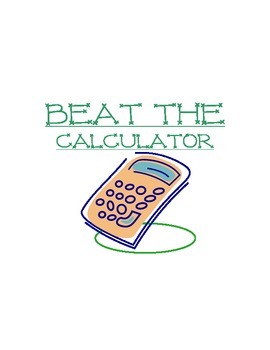 Beat the Calculator by Strawberry Momster |