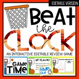 Beat the Clock Editable Game