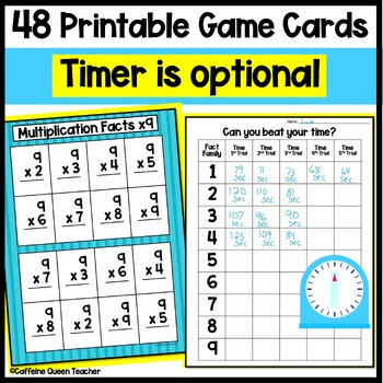 free games for multiplication facts