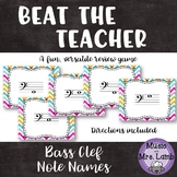 Beat the Teacher: Bass Clef Note Names