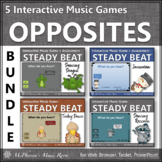 Steady Beat or Not Interactive Music Games &  Assessments 