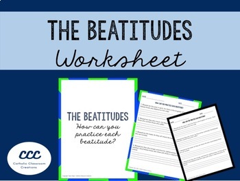 Preview of Beatitudes