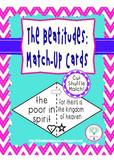 Beatitudes Match-Up Cards
