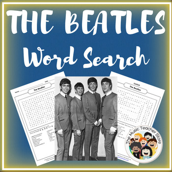 Preview of The Beatles Word Search Puzzle