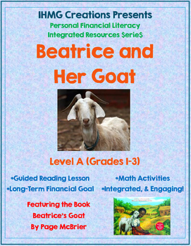 Preview of "Beatrice's Goat"-No Prep Level A (ELA/Math/Personal Financial Literacy)