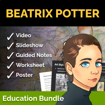Preview of Beatrix Potter - Art History Education Bundle