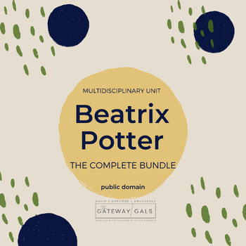 Preview of Beatrix Potter BUNDLE: Depth & Complexity, Problem Solving, STEAM, and Socratic