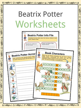 Preview of Beatrix Potter Facts and Worksheets
