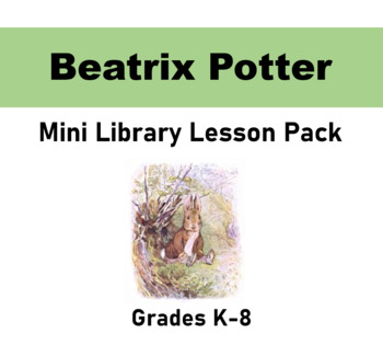 Preview of Beatrix Potter Mini Library Lesson Pack
