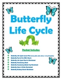 Beautiful Butterfly Life Cycle Packet!