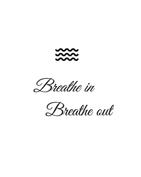 Preview of Beautiful Life Poster: Breathe In, Breathe Out