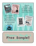 Beautifully Illustrated Inspirational Quote Posters! FREE SAMPLE