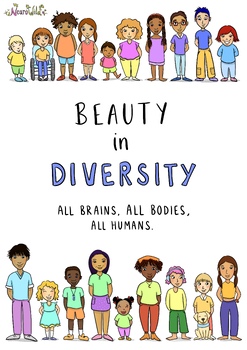 Preview of Beauty In Diversity A3 Coloured Poster