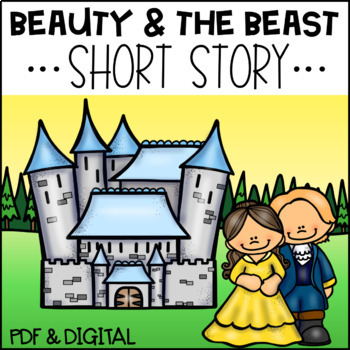 Preview of Beauty and The Beast | Short Story | Digital | Freebie