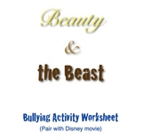 Beauty and the Beast  Bullying Worksheet