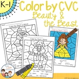 Beauty and the Beast Color by CVC Word