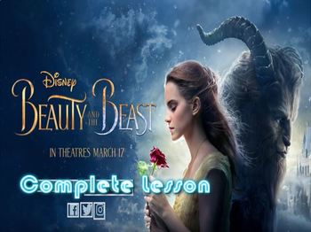 Preview of Beauty and the Beast Descriptive Writing Lesson