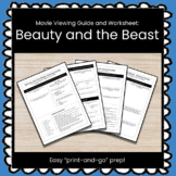 Beauty and the Beast Movie Viewing Guide & Worksheets (The