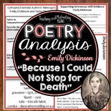 Emily Dickinson "Because I Could Not Stop for Death" Close