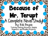 Because of Mr. Terupt - A Complete Novel Study!