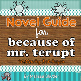 Because of Mr. Terupt Student Novel Guide