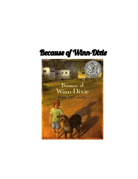 Preview of Because of Winn-Dixie