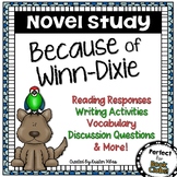 Because of Winn Dixie Novel Study