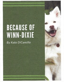 Preview of Because of Winn-Dixie Book Club