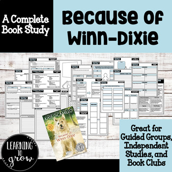 Preview of Because of Winn-Dixie - Book Study